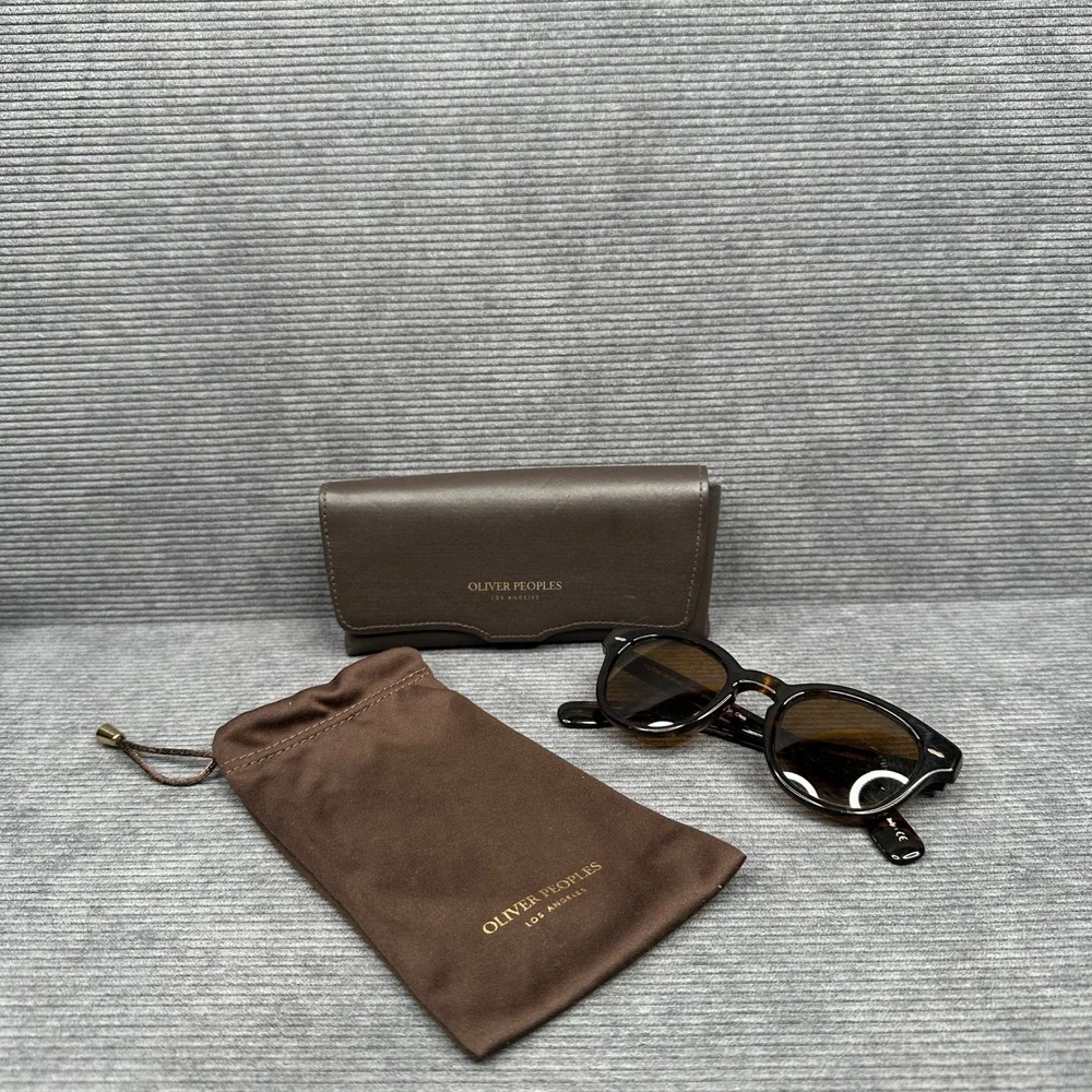 Oliver Peoples Cary Grant Sun Sunglasses Tortoise OV5413SU 165453 Italy 48mm